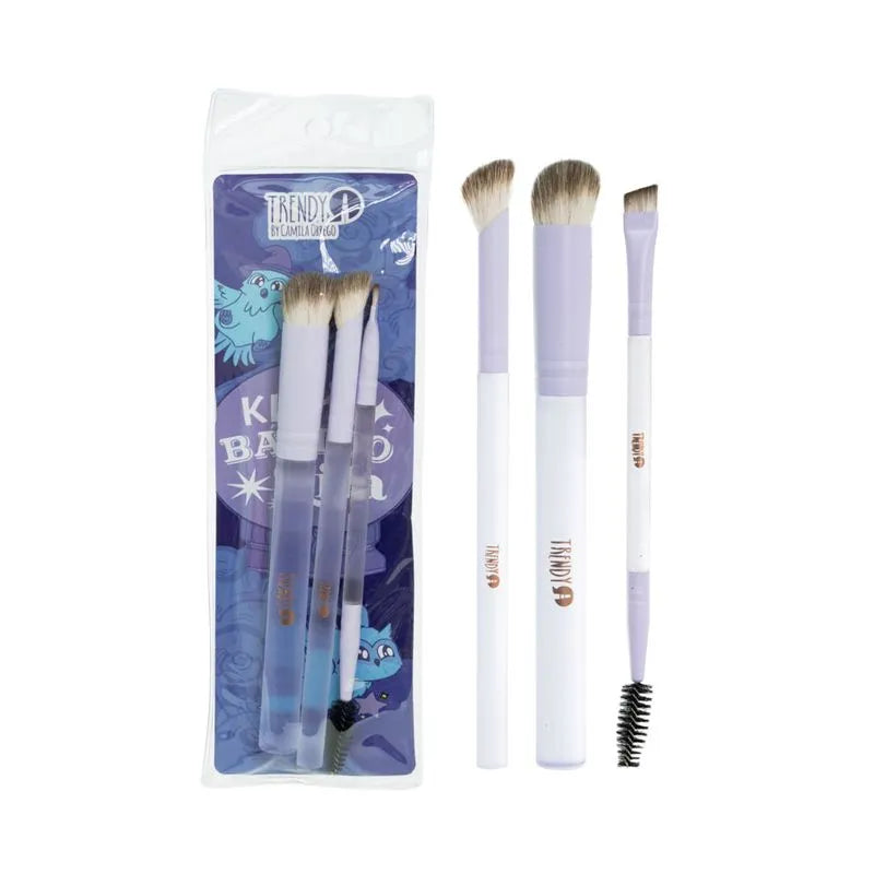 Kit de Brochas Básico Lila Trendy