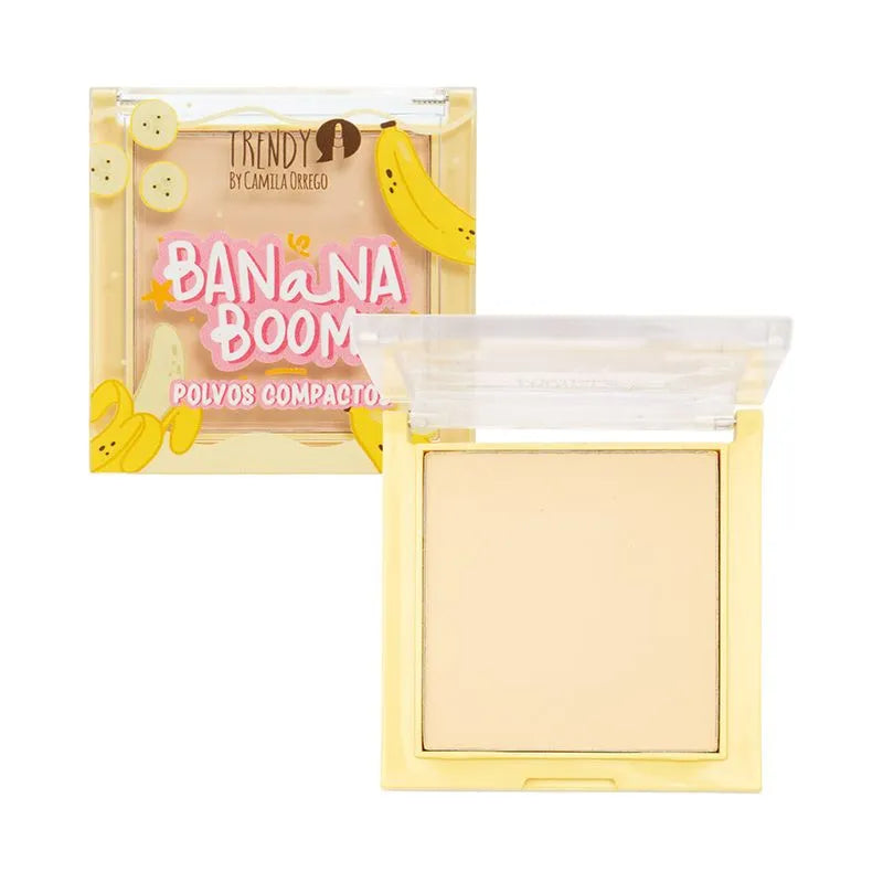 Polvo Compacto Banana Boom Trendy