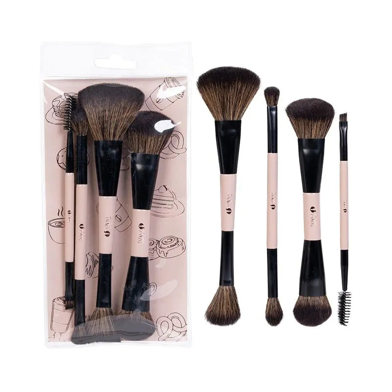 Kit Brochas X 4 Brown Trendy