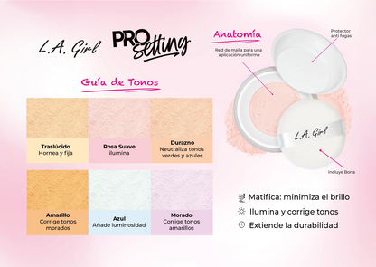 Polvo Suelto PRO Setting LA Girl