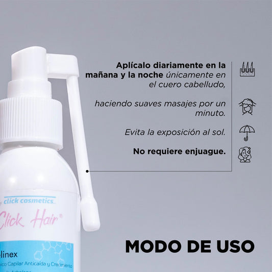 Tonico Capilar Anticaída Pelinex 60ml Click Hair